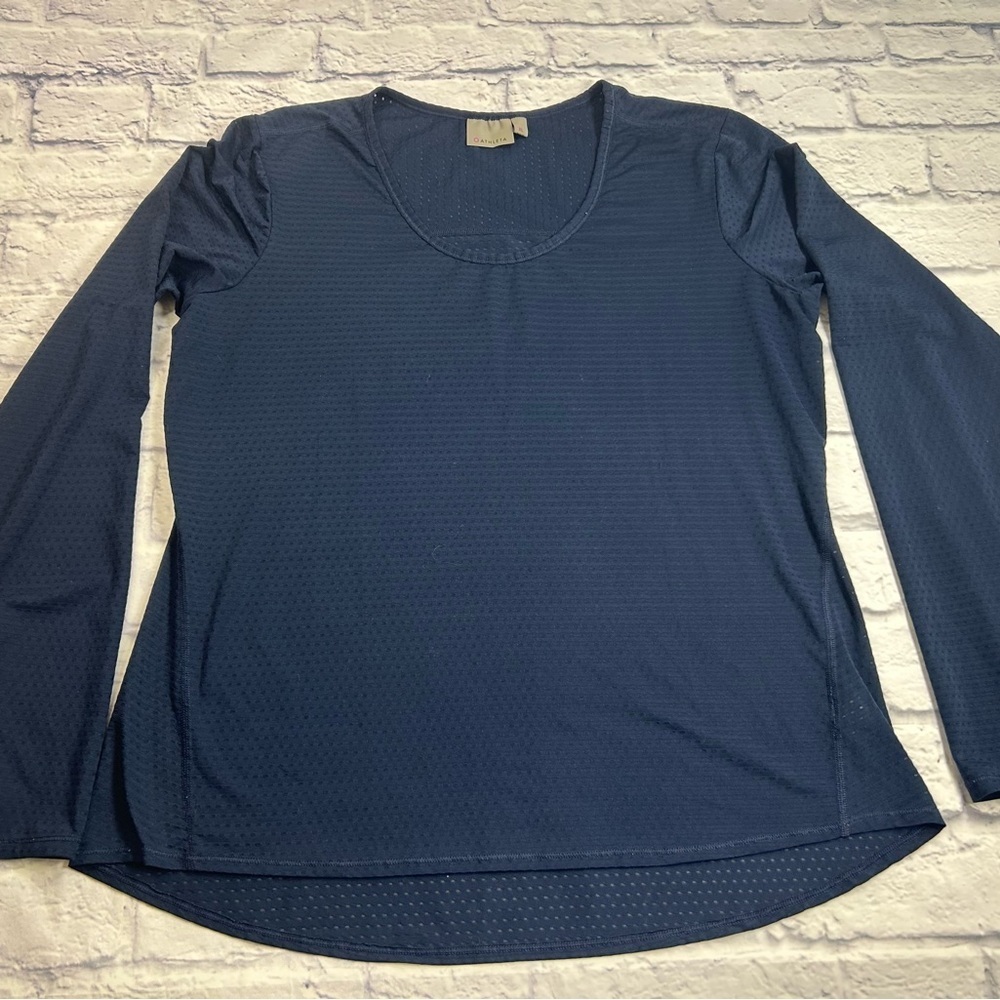 Athleta Dark Blue Mesh Activewear. Size Xl.